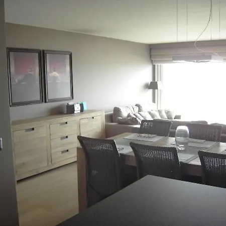 Luxe Appartement, Zeezicht, Garage En Topligging Lägenhet *